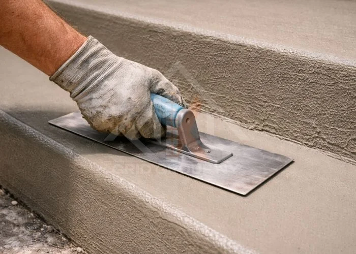 Sidewalk damage caused by tree roots lifting concrete slabs