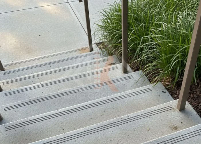 NYC DOT sidewalk violation removal with newly poured concrete sidewalk