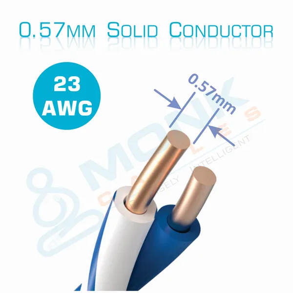 Black Cat6 Solid Pure Bare Copper 1000ft Plenum UTP, 550Mhz, 23Awg (0.57mm), Ethernet Network Cable